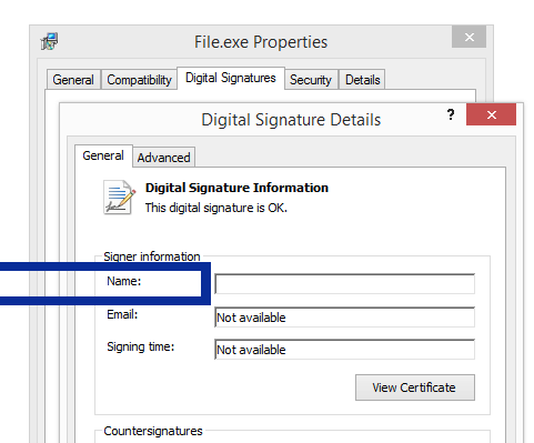 Screenshot of the Intel Graphics Internal 2023 certificate